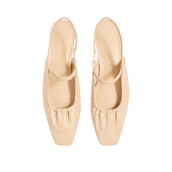 Vince Women's Venice Slip on Slingback Flats - Picture 3 of 5